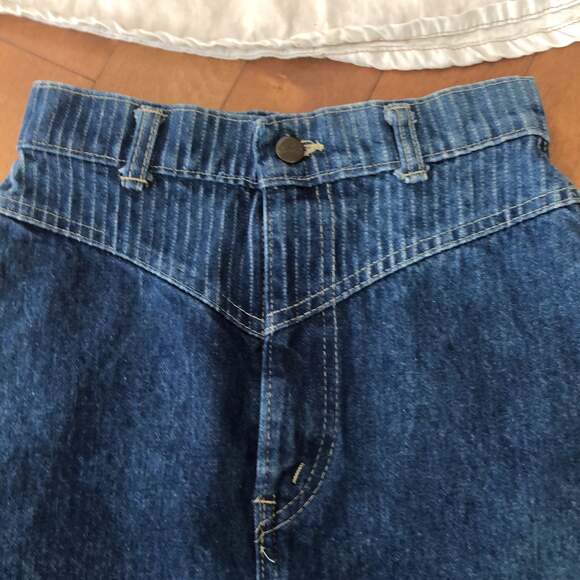 American Vintage Sunset Blues by Chic, american apparel denim skirts size 5 - Picture 5 of 12